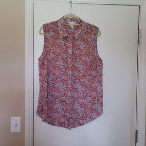 EUC floral sleeveless top from H&M.